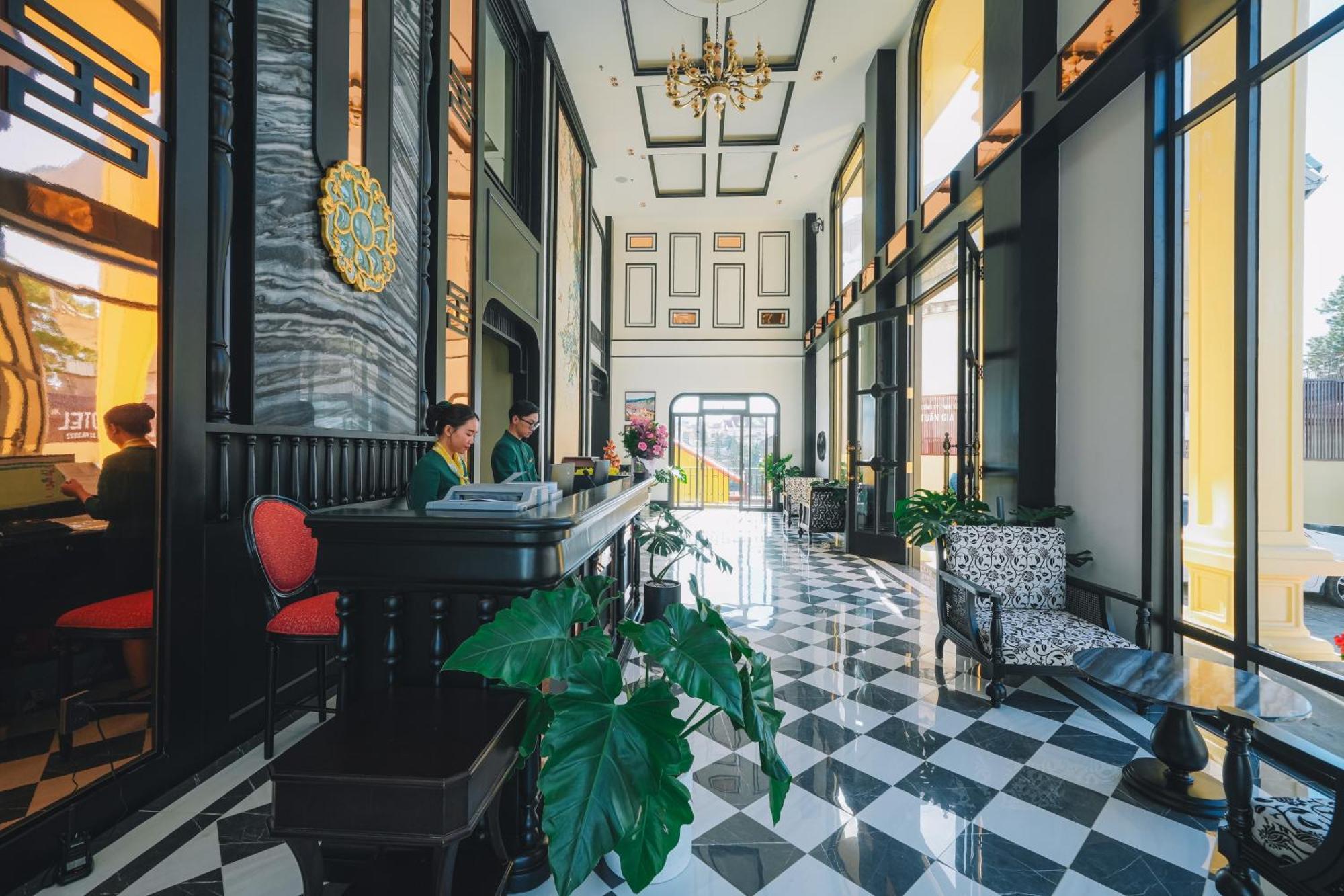 Goldient Boutique Hotel Dalat Exterior foto