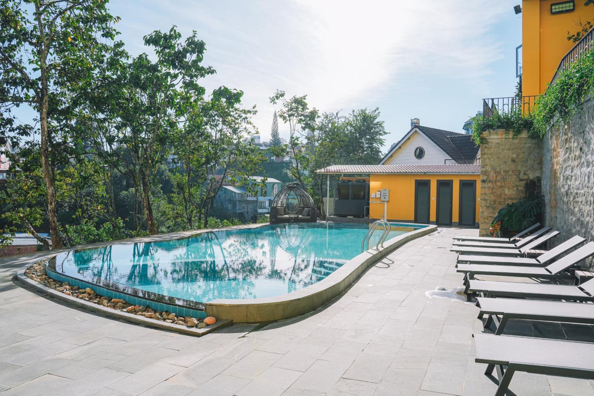 Goldient Boutique Hotel Dalat Exterior foto
