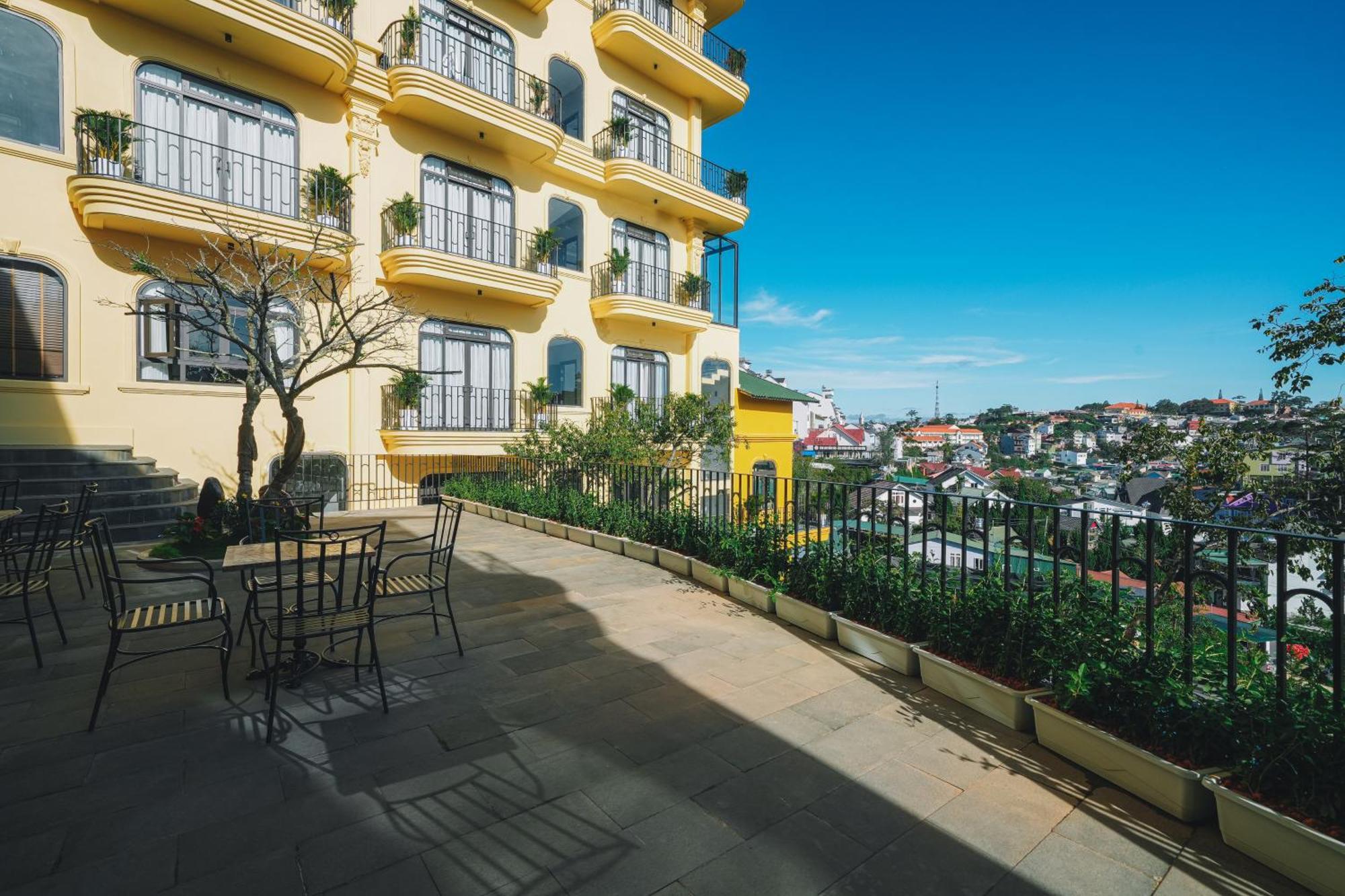 Goldient Boutique Hotel Dalat Exterior foto